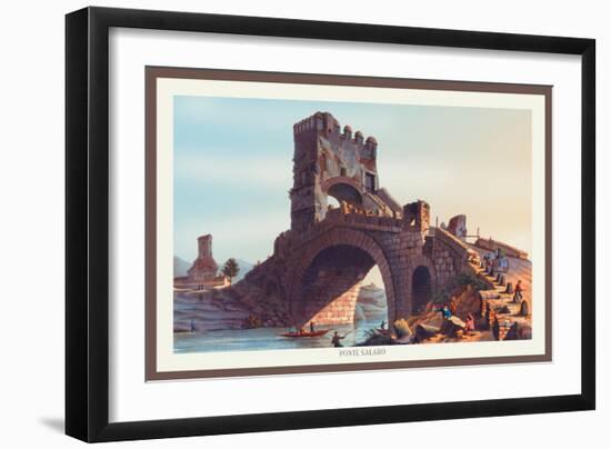 Ponte Salaro-M. Dubourg-Framed Art Print