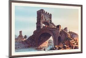 Ponte Salaro-M. Dubourg-Mounted Art Print