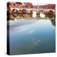 Ponte Sant' Angelo, Rome-Tosh-Stretched Canvas