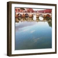 Ponte Sant' Angelo, Rome-Tosh-Framed Art Print