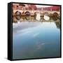 Ponte Sant' Angelo, Rome-Tosh-Framed Stretched Canvas