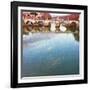 Ponte Sant' Angelo, Rome-Tosh-Framed Art Print