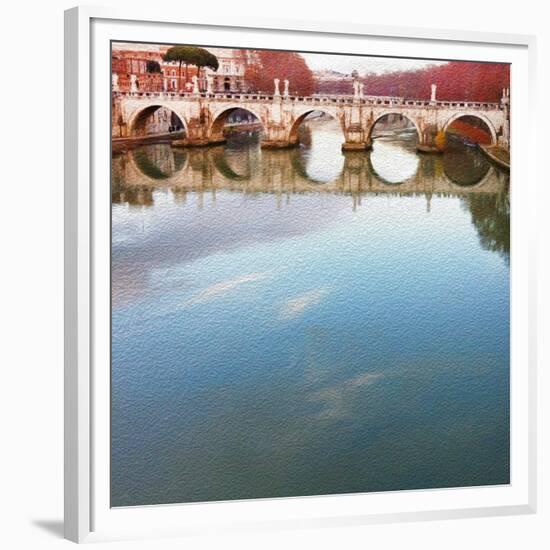 Ponte Sant' Angelo, Rome-Tosh-Framed Premium Giclee Print