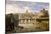 Ponte Sant'Angelo, Rome-Gaspar van Wittel-Stretched Canvas