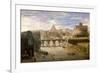 Ponte Sant'Angelo, Rome-Gaspar van Wittel-Framed Giclee Print