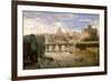 Ponte Sant'Angelo, Rome-Gaspar van Wittel-Framed Giclee Print