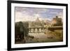 Ponte Sant'Angelo, Rome-Gaspar van Wittel-Framed Giclee Print