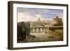 Ponte Sant'Angelo, Rome-Gaspar van Wittel-Framed Giclee Print