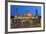 Ponte Sant'Angelo with 16th Century Statues and the Castel Sant'Angelo at Night, Rome, Lazio, Italy-Stuart Black-Framed Photographic Print