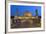 Ponte Sant'Angelo with 16th Century Statues and the Castel Sant'Angelo at Night, Rome, Lazio, Italy-Stuart Black-Framed Photographic Print