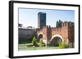 Ponte Scaligero-Nico-Framed Photographic Print