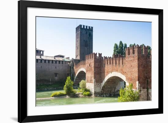 Ponte Scaligero-Nico-Framed Photographic Print