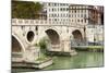 Ponte Sisto (Sisto Bridge) and River Tiber, Rome, UNESCO World Heritage Site, Lazio, Italy, Europe-Nico Tondini-Mounted Photographic Print