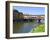 Ponte Vecchio (1345), Firenze, UNESCO World Heritage Site, Tuscany, Italy-Nico Tondini-Framed Premium Photographic Print