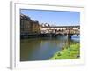 Ponte Vecchio (1345), Firenze, UNESCO World Heritage Site, Tuscany, Italy-Nico Tondini-Framed Photographic Print