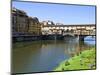 Ponte Vecchio (1345), Firenze, UNESCO World Heritage Site, Tuscany, Italy-Nico Tondini-Mounted Photographic Print