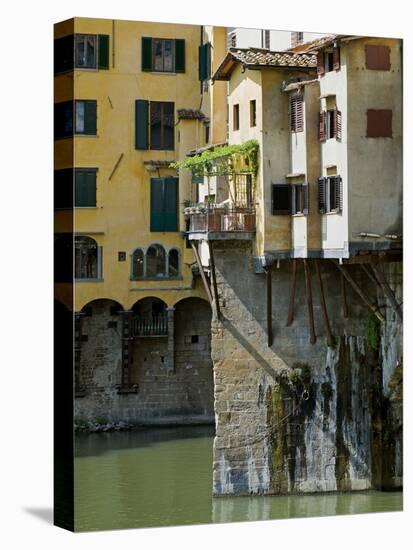 Ponte Vecchio (1345), Florence (Firenze), UNESCO World Heritage Site, Tuscany, Italy-Nico Tondini-Stretched Canvas