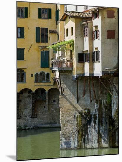 Ponte Vecchio (1345), Florence (Firenze), UNESCO World Heritage Site, Tuscany, Italy-Nico Tondini-Mounted Premium Photographic Print