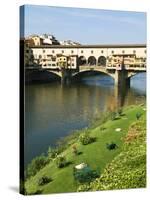 Ponte Vecchio (14th Century), Firenze, UNESCO World Heritage Site, Tuscany, Italy-Nico Tondini-Stretched Canvas