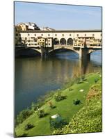 Ponte Vecchio (14th Century), Firenze, UNESCO World Heritage Site, Tuscany, Italy-Nico Tondini-Mounted Premium Photographic Print