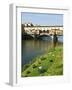 Ponte Vecchio (14th Century), Firenze, UNESCO World Heritage Site, Tuscany, Italy-Nico Tondini-Framed Photographic Print