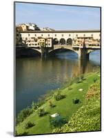 Ponte Vecchio (14th Century), Firenze, UNESCO World Heritage Site, Tuscany, Italy-Nico Tondini-Mounted Photographic Print