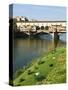 Ponte Vecchio (14th Century), Firenze, UNESCO World Heritage Site, Tuscany, Italy-Nico Tondini-Stretched Canvas