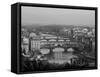 Ponte Vecchio and Arno River, Florence, Tuscany, Italy-Steve Vidler-Framed Stretched Canvas