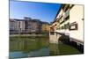 Ponte Vecchio and River Arno, Florence (Firenze), Tuscany, Italy, Europe-Nico Tondini-Mounted Photographic Print