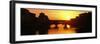Ponte Vecchio Arno River Florence Italy-null-Framed Premium Photographic Print