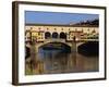 Ponte Vecchio Bridge, Florence, UNESCO World Heritage Site, Tuscany, Italy, Europe-Groenendijk Peter-Framed Photographic Print