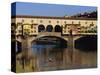 Ponte Vecchio Bridge, Florence, UNESCO World Heritage Site, Tuscany, Italy, Europe-Groenendijk Peter-Stretched Canvas