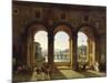 Ponte Vecchio, c.1811-Lancelot Théodore Turpin De Crissé-Mounted Giclee Print