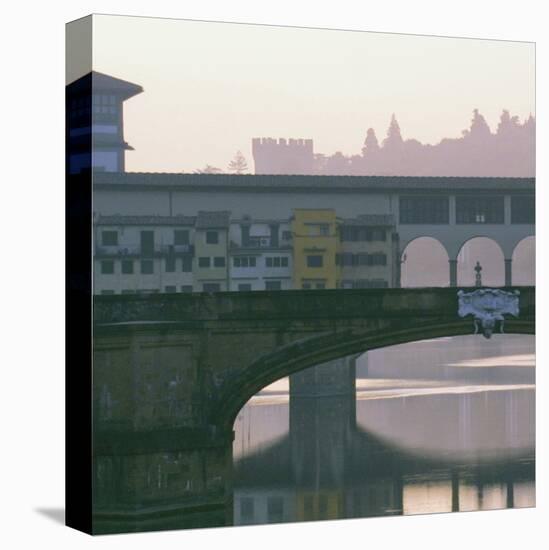 Ponte Vecchio - Detail II-Bill Philip-Stretched Canvas