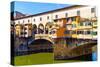 Ponte Vecchio, Firenze, Tuscany, Italy, Europe-Nico Tondini-Stretched Canvas