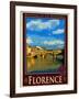 Ponte Vecchio, Florence Italy 1-Anna Siena-Framed Giclee Print