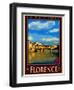 Ponte Vecchio, Florence Italy 1-Anna Siena-Framed Giclee Print