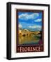 Ponte Vecchio, Florence Italy 1-Anna Siena-Framed Giclee Print