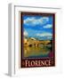 Ponte Vecchio, Florence Italy 1-Anna Siena-Framed Giclee Print