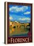 Ponte Vecchio, Florence Italy 1-Anna Siena-Stretched Canvas