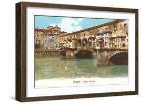 Ponte Vecchio, Florence, Italy-null-Framed Art Print