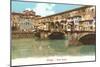 Ponte Vecchio, Florence, Italy-null-Mounted Art Print