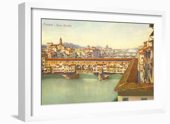 Ponte Vecchio, Florence, Italy-null-Framed Art Print