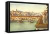 Ponte Vecchio, Florence, Italy-null-Framed Stretched Canvas