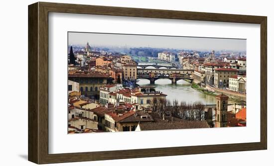 Ponte Vecchio, Florence-Vadim Ratsenskiy-Framed Art Print