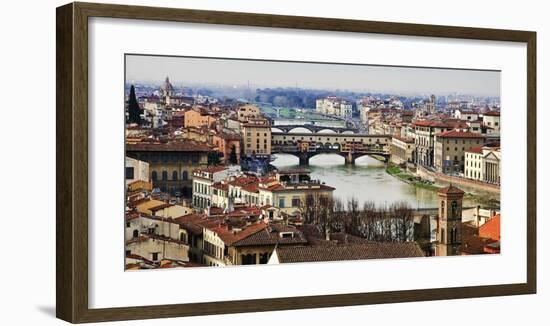 Ponte Vecchio, Florence-Vadim Ratsenskiy-Framed Art Print