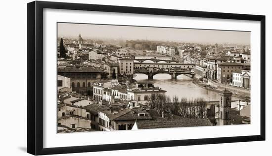 Ponte Vecchio, Florence-Vadim Ratsenskiy-Framed Art Print