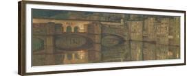 Ponte Vecchio, Florence-William Holman Hunt-Framed Giclee Print