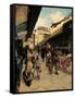 Ponte Vecchio, Florence-Signorini Telemaco-Framed Stretched Canvas