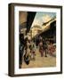 Ponte Vecchio, Florence-Signorini Telemaco-Framed Giclee Print